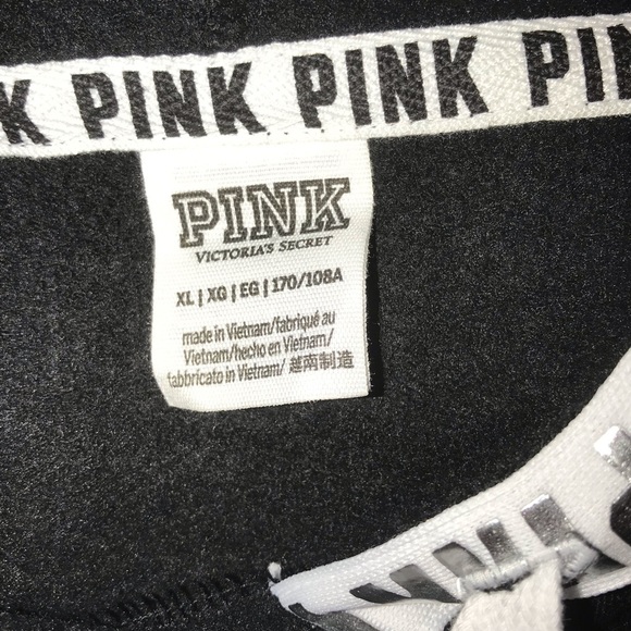 🚫SOLD🚫 PINK Black/Silver Sequin Pullover Hoodie - Picture 6 of 7